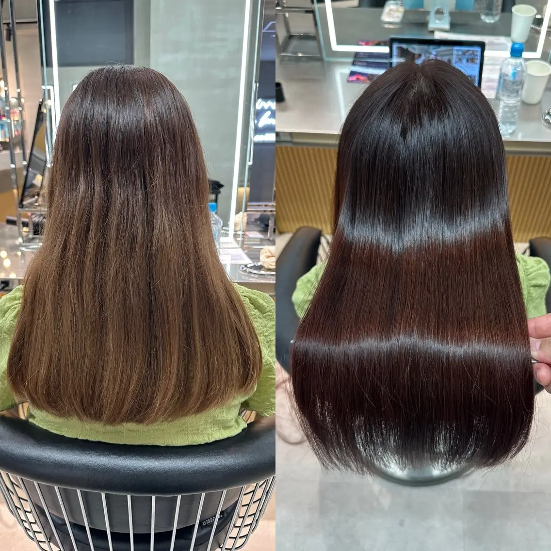 ロング カラー ベージュカラー ブリーチ 透明感カラー ブリーチなしカラー 髪質改善 ヘアカラー 縮毛矯正 トリートメント ✨髪質改善特化✨副 店長椎葉信乃介のヘアスタイル