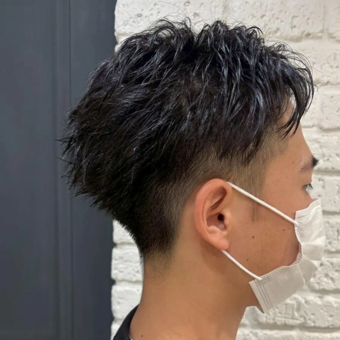 メンズカット+眉カット 《シャンプー&スタイリング付》の写真