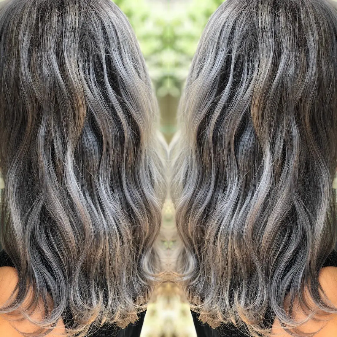 セミロング カラー BREK 袋井店のヘアスタイル