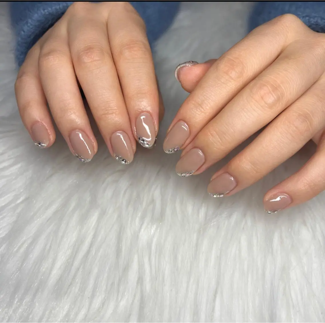 ネイル チークネイル ジェルネイル 韓国ネイル 持ち込み パラジェル ハンドネイル LeaLea nails.のネイルデザイン