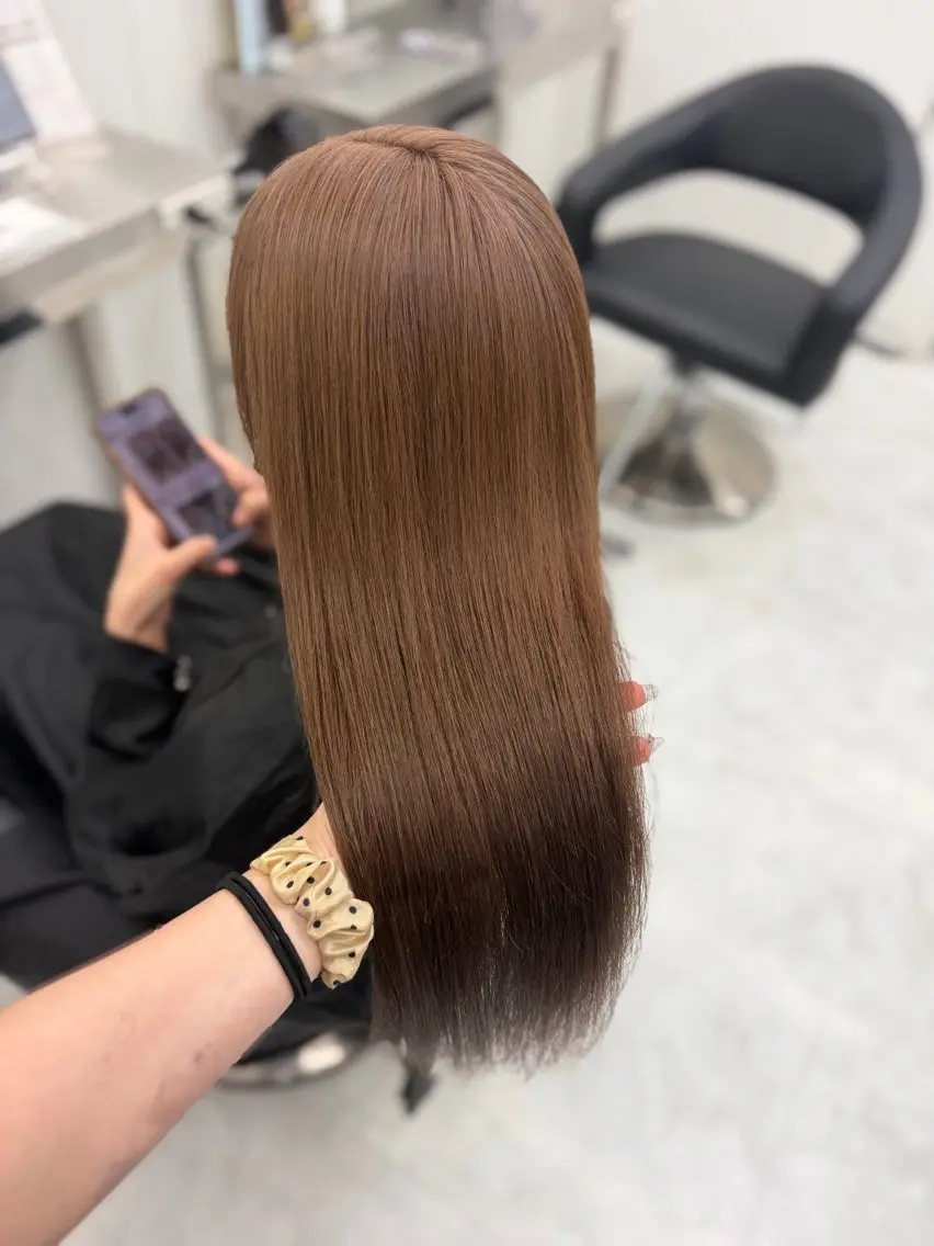 ロング カラー ヘアアレンジ カット ヘアカラー トリートメント 透明感カラー🎀艶髪 Anju/渋谷🎀のヘアスタイル