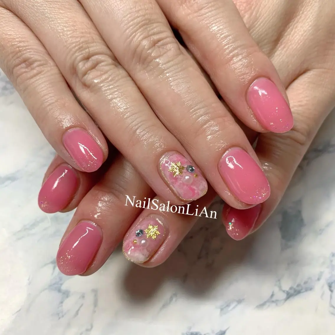 ネイル ハンドネイル NailSalon LiAnのネイルデザイン