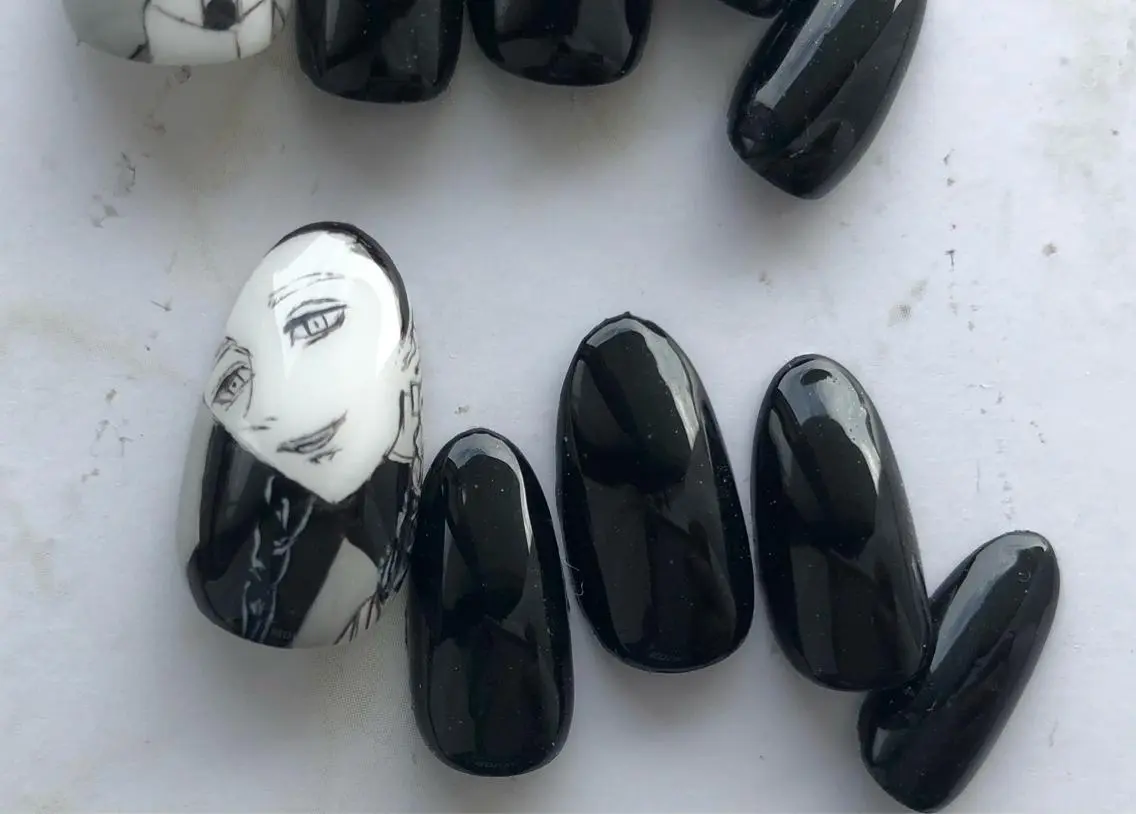 セミロング ネイル salon kuuのネイルデザイン