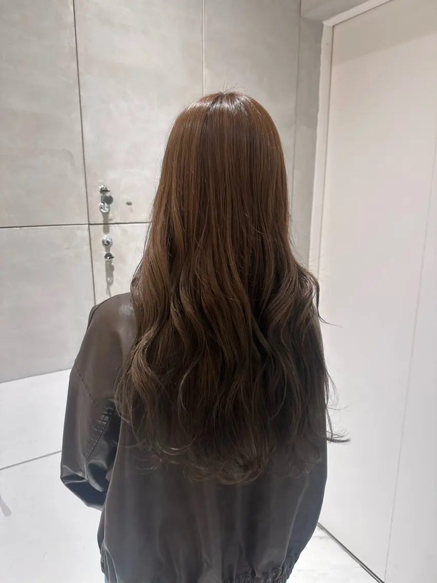ロング ヘアカラー Rino🎀/盛れる 顔周りカット🪽✩のヘアスタイル
