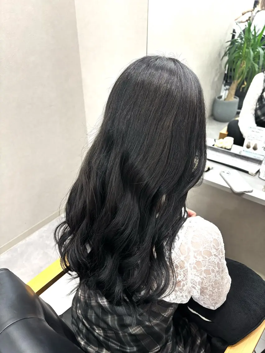 ロング カラー PALO もかのヘアスタイル
