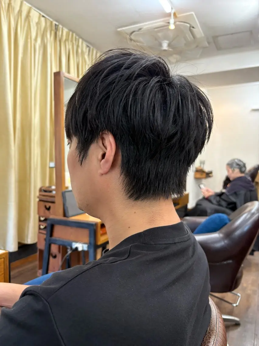 メンズ カット トリートメント ヘッドスパ 💈直毛×ツイスパの プロ🥷清水真之介のヘアスタイル
