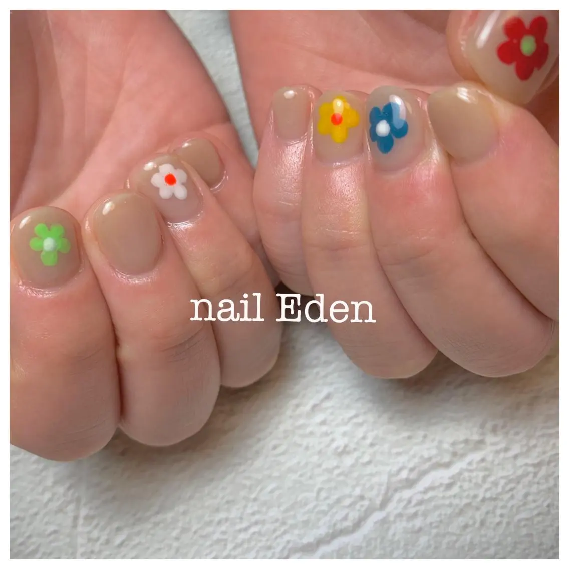 ネイル 持ち込み Eden ♾️のネイルデザイン