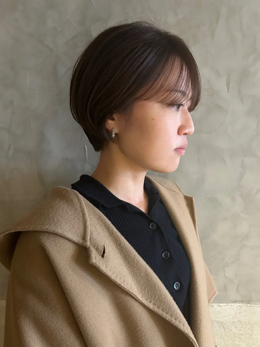 ショート カラー ショートヘア カット ヘアカラー 縮毛矯正 トリートメント ayane⭐️ボブ・ ショート・パーマのヘアスタイル