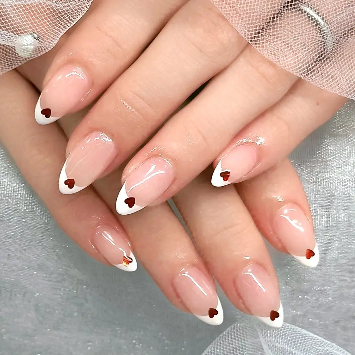 ネイル ハンドネイル 🎀sao🎀銀座 ワンホンネイルのネイルデザイン
