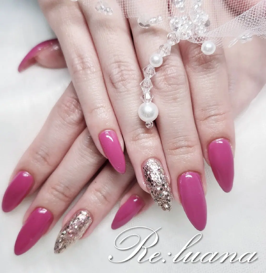 ネイル ハンドネイル Re:luana  nailのネイルデザイン