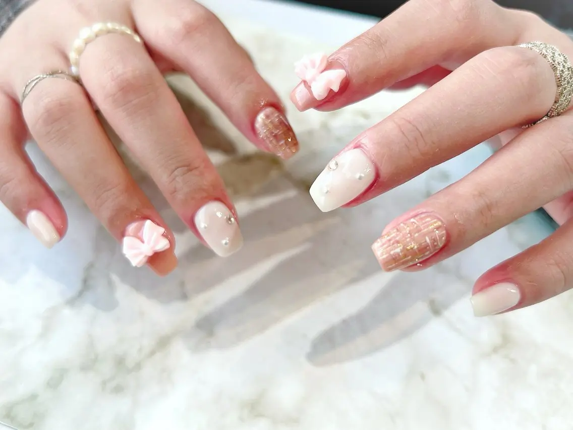 ネイル ワンホンネイル ハンドネイル NailSalon MAHINAのネイルデザイン