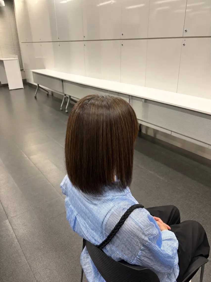 ショート カラー 髪質改善 ヘアカラー TheEct canow💠まなみのヘアスタイル