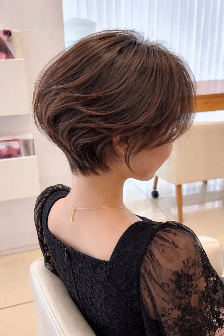 ショート カラー カット 金子 直樹のヘアスタイル