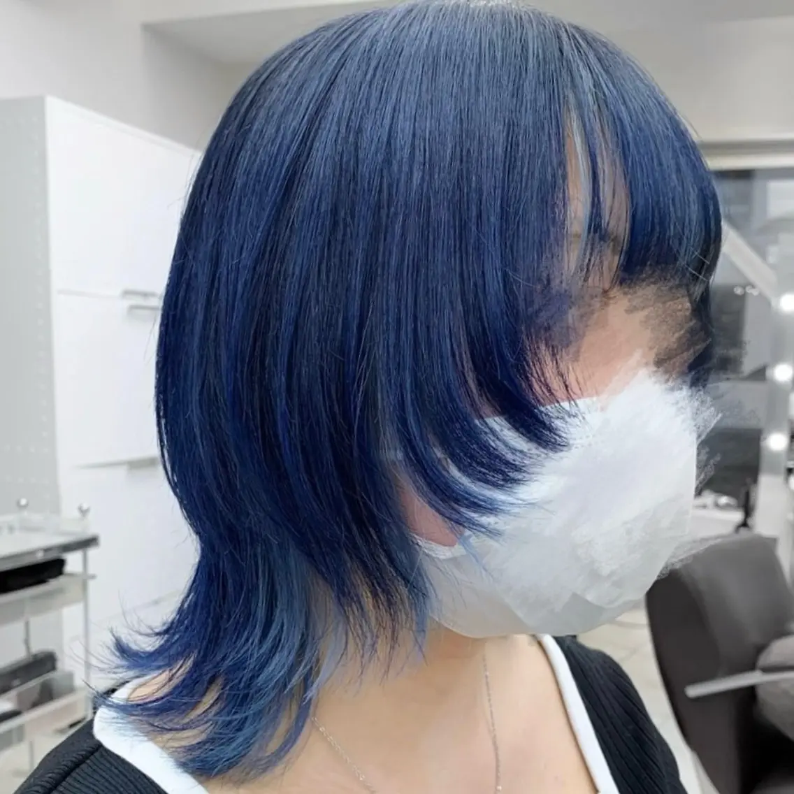 ショート カラー ヘアカラー ハイトーン×推し カラー💫Miyuのヘアスタイル