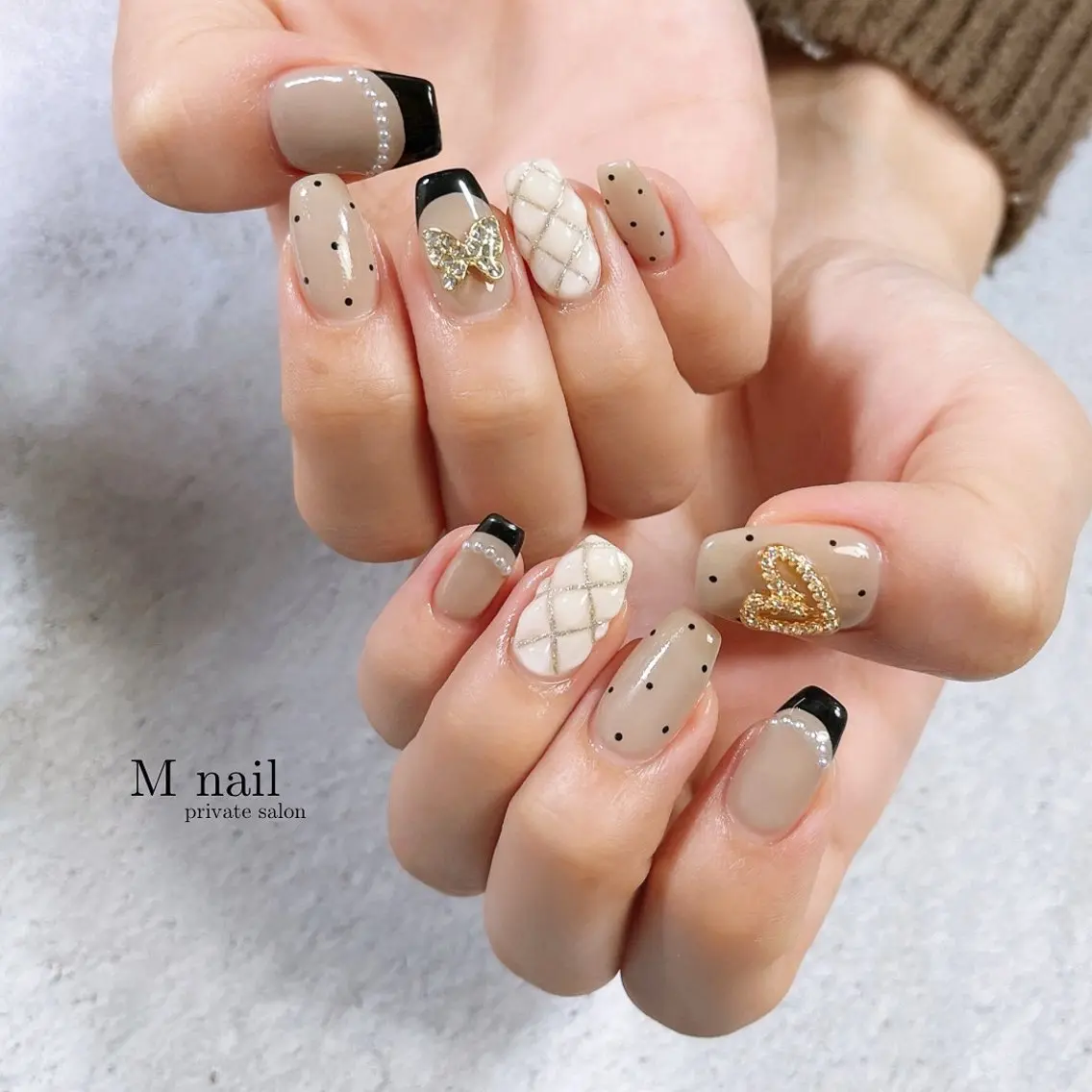 ネイル ハンドネイル M nailのネイルデザイン