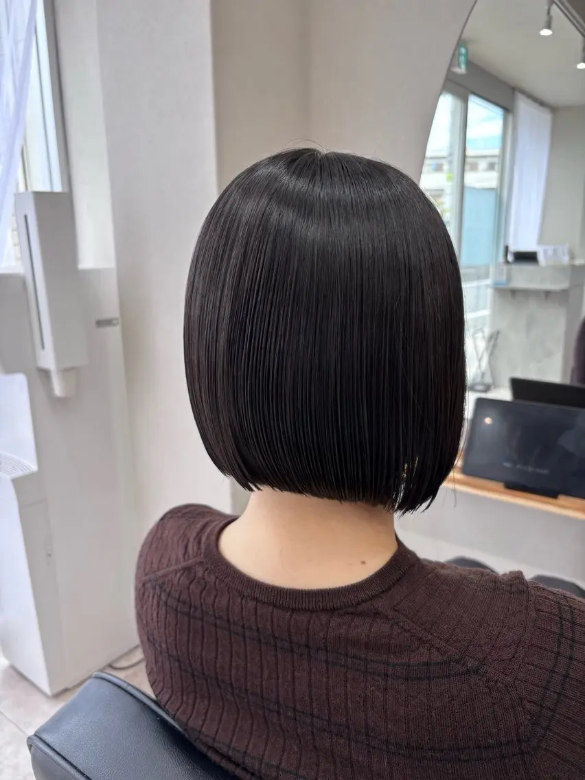 ショート カット トリートメント ヘッドスパ 🪼高評価🪼 💎藤咲💎のヘアスタイル