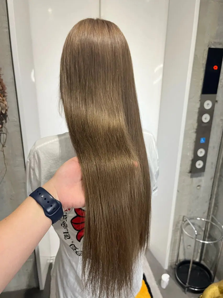 ロング カラー ヘアカラー 駅チカ【ali'i】 アリイ花崎友美☘のヘアスタイル