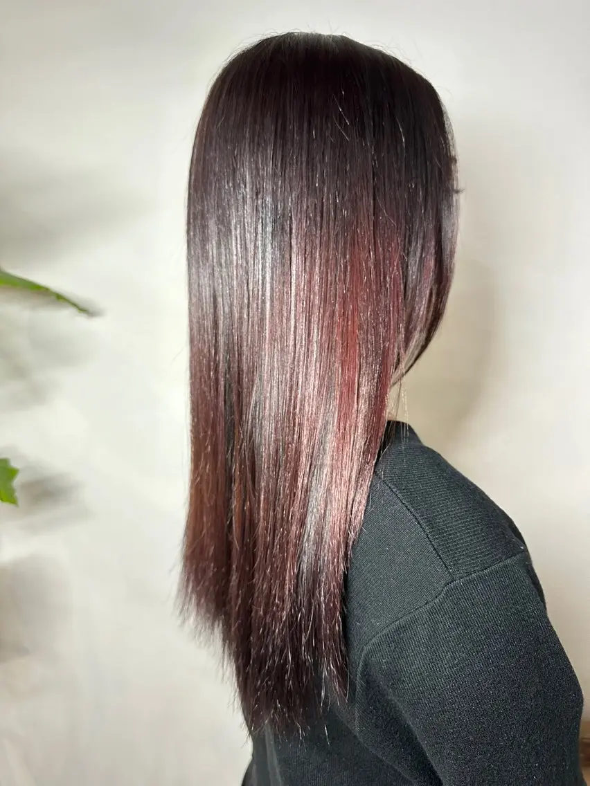 カラー ブリーチ 艶カラー✨ ʜɪʀᴀʀɪのヘアスタイル