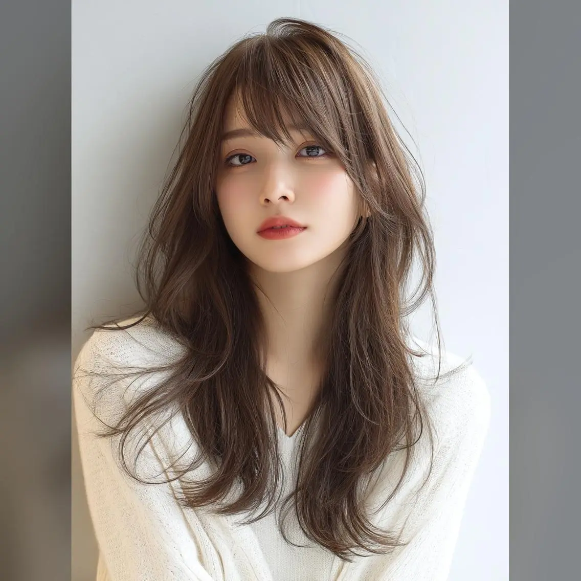 レディースカット+アディクシーカラー+ミニヘッドスパ+オージュア2stepトリートメントの写真