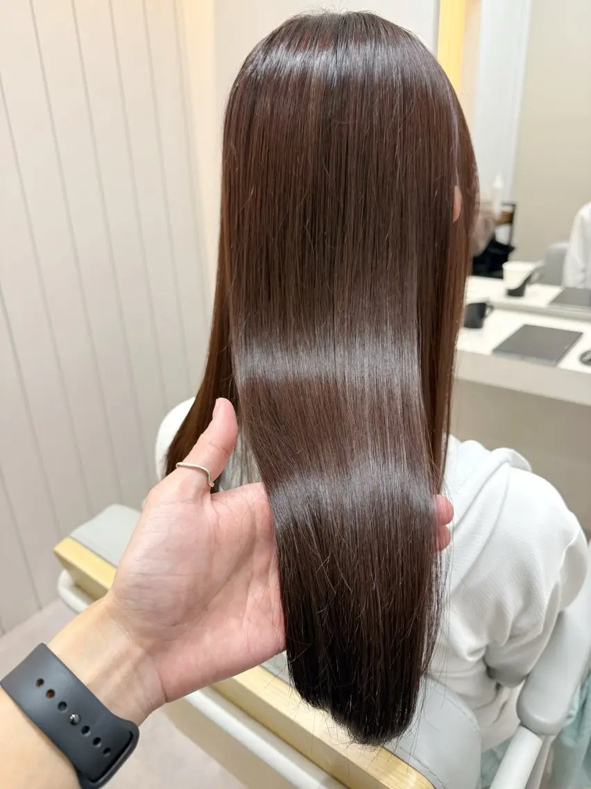 ロング カラー カット ヘアカラー トリートメント HIROKI ” ボブのヘアスタイル