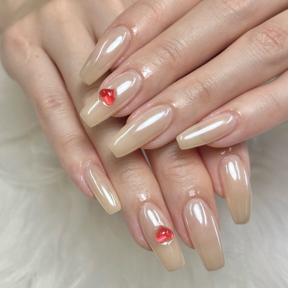 ネイル 長さ出し ジェルネイル スカルプネイル ネイルチップ xinh nailsのネイルデザイン