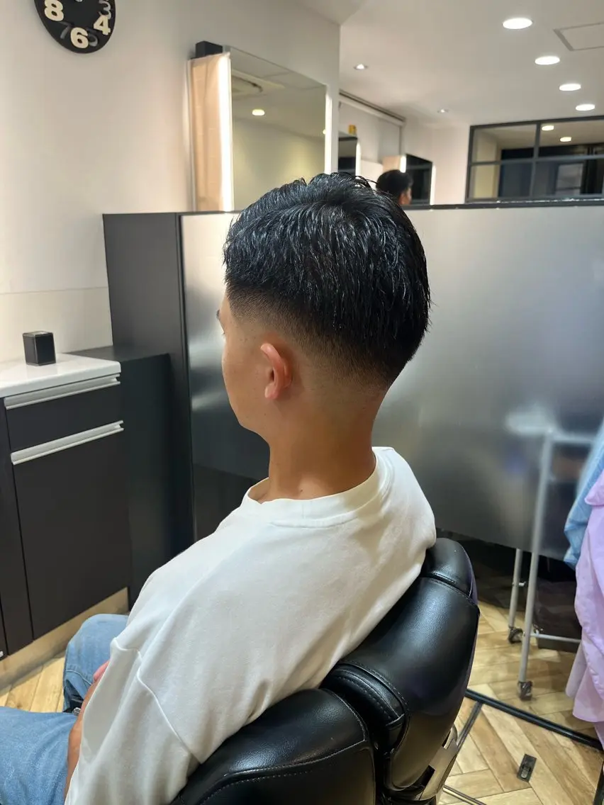 ショート メンズ カット 💈きかわ あさひ💈のヘアスタイル