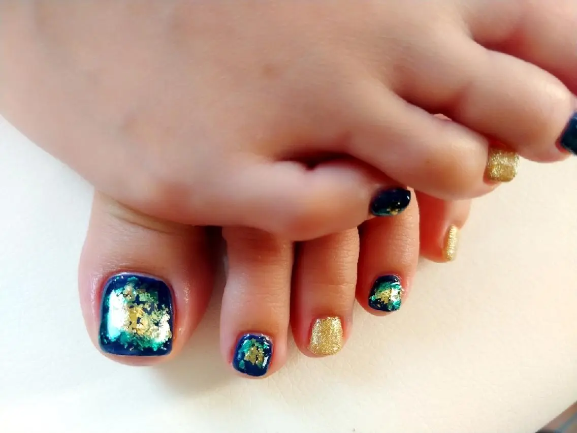 ネイル 持ち込み フットネイル nail  Culleoのネイルデザイン
