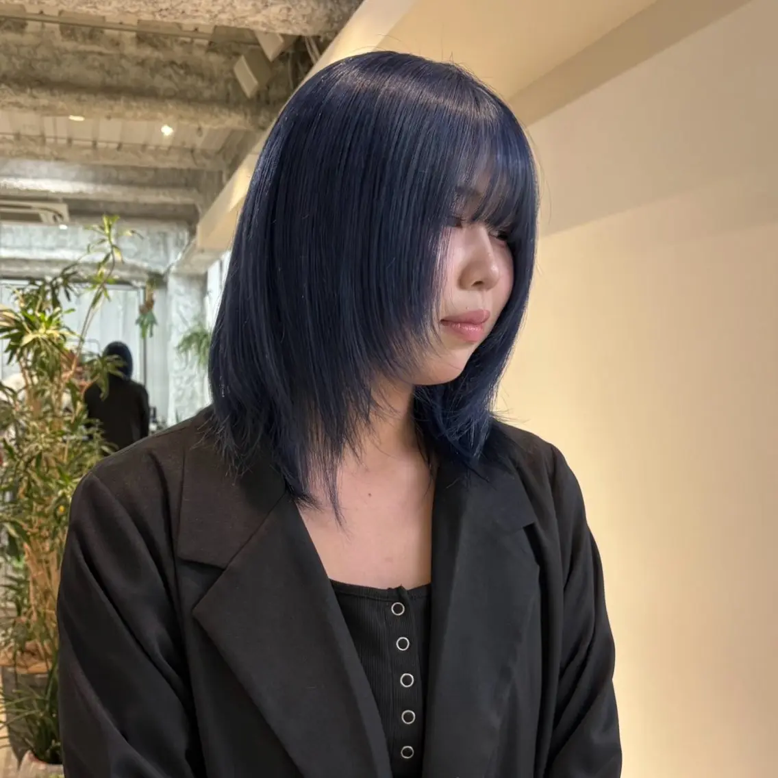 ミディアム カラー ヘアカラー ANY Nodokaのヘアスタイル