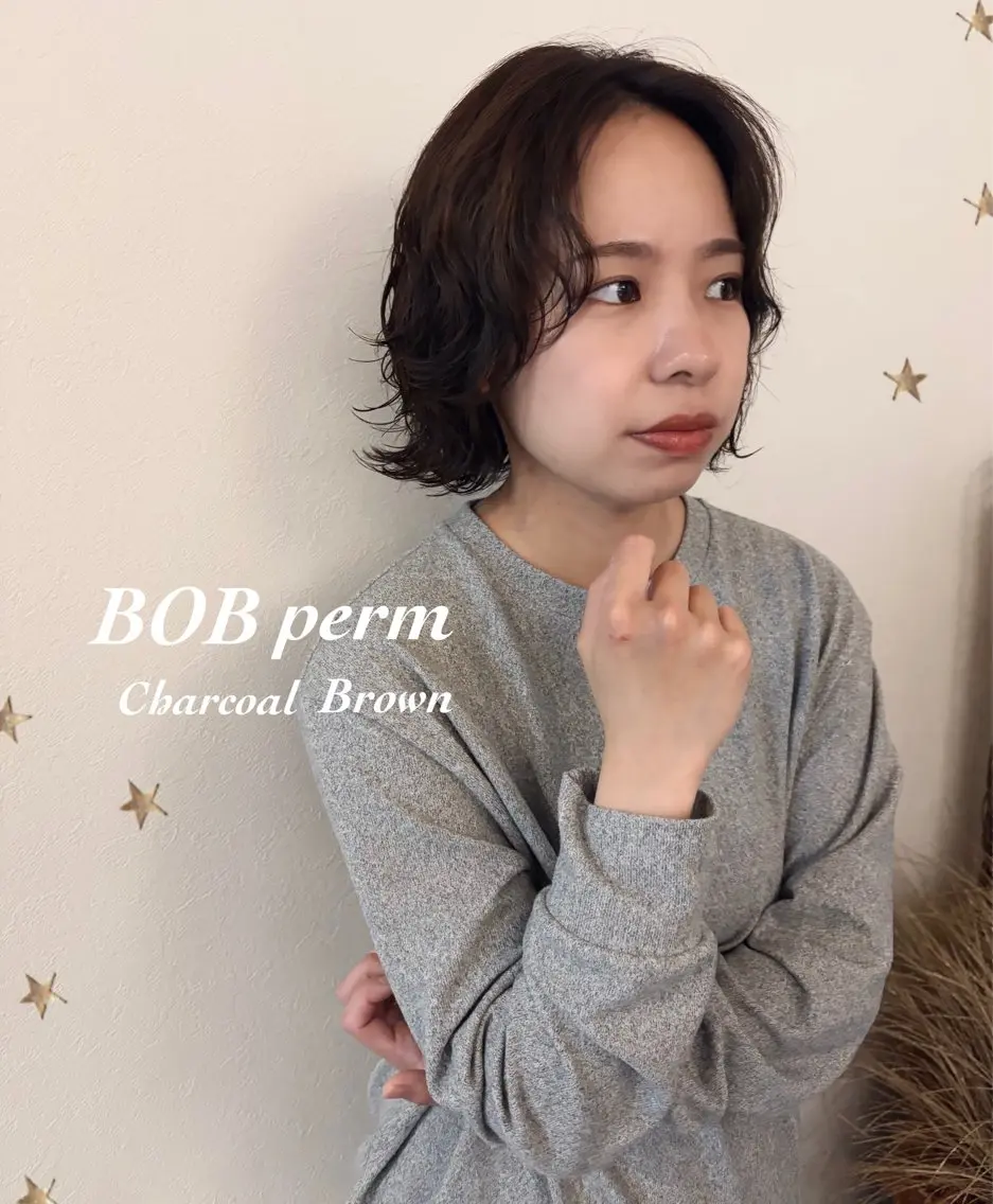 ショート カラー パーマ カット ヘアカラー パーマ 市川 千夏のヘアスタイル