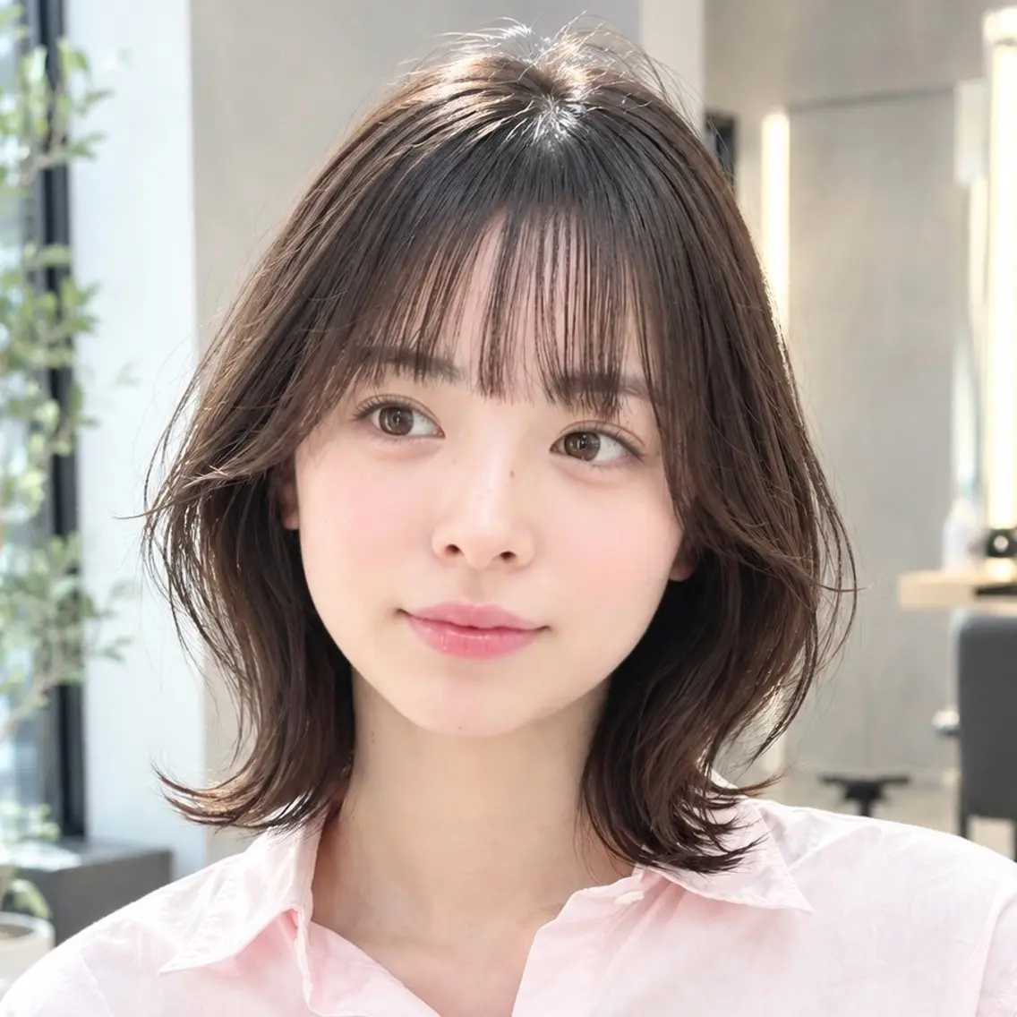 ミディアム ショートボブ特化 美容師シュウのヘアスタイル