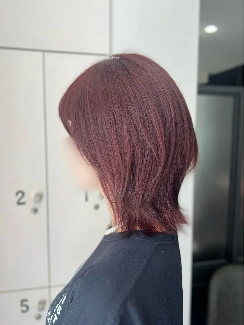 ミディアム カラー Dia ‎ アキヨシ ミユのヘアスタイル