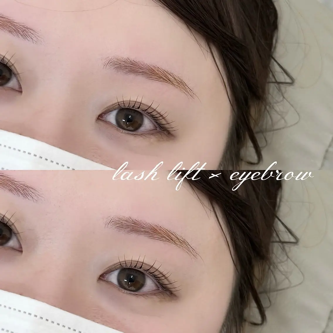 まつ毛パーマ×眉毛wax(間引きカット付)🌼の写真