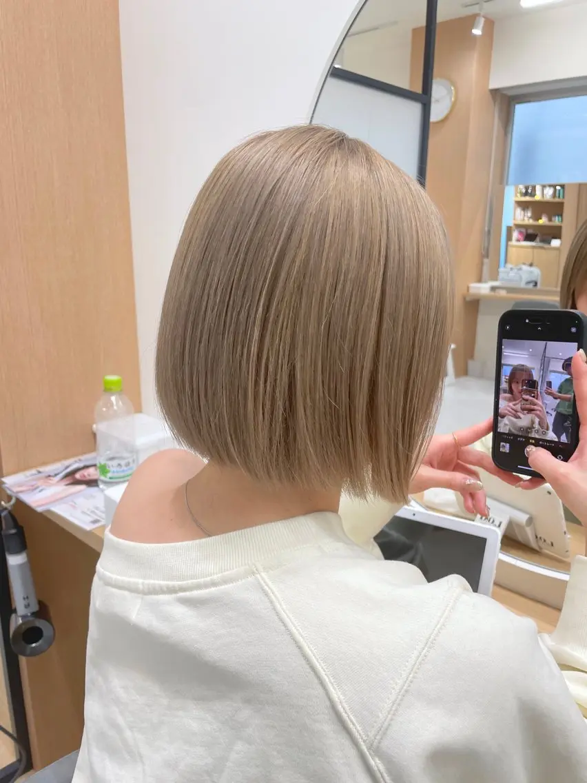 ショート シールエクステ☀️ L.O.G村岡健一のヘアスタイル