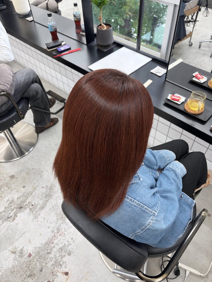 カラー 恋夢💫 JILLSTUDIOのヘアスタイル