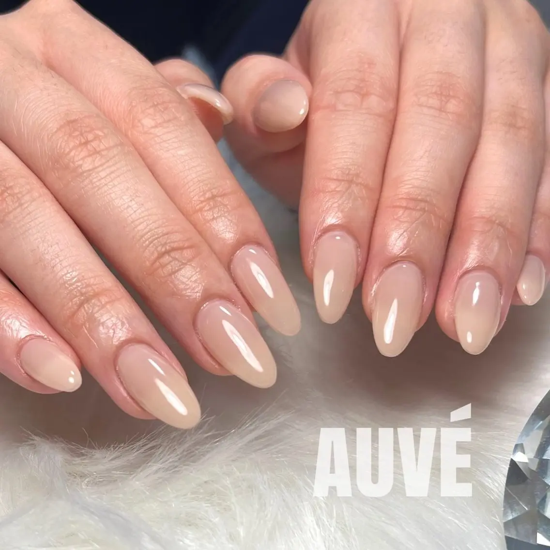 ネイル ワンカラーネイル ハンドネイル Nail Salon 💎AUVÉのネイルデザイン