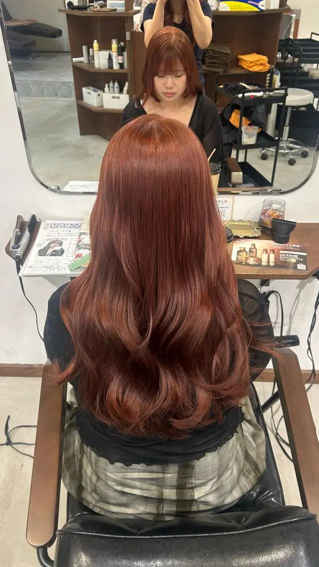 カラー ヘアカラー ROUIS honokaのヘアスタイル