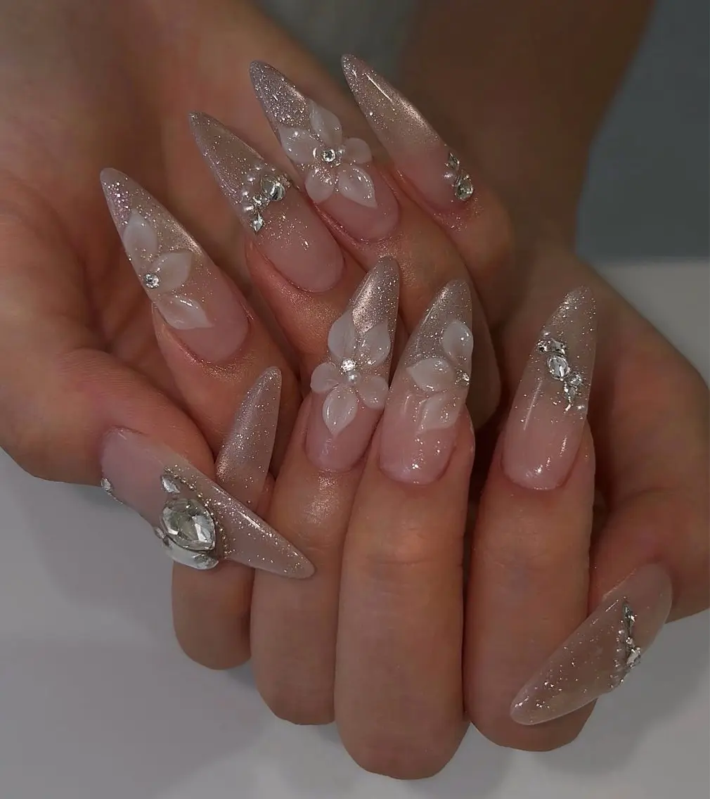 ネイル アートネイル 韓国ネイル 持ち込み ワンホンネイル ハンドネイル Lenie Nail Salonのネイルデザイン
