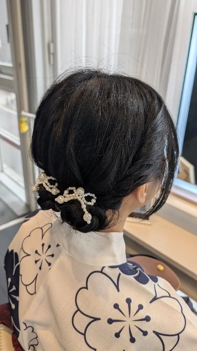 ミディアム ヘアセット 似合わせヘアメイク 🫧moko🫧のヘアスタイル