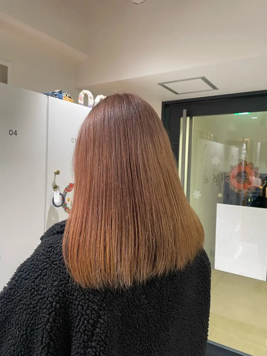 【ダメージ最小限に!☀️】ハイトーンダブルカラー+トリートメントの写真