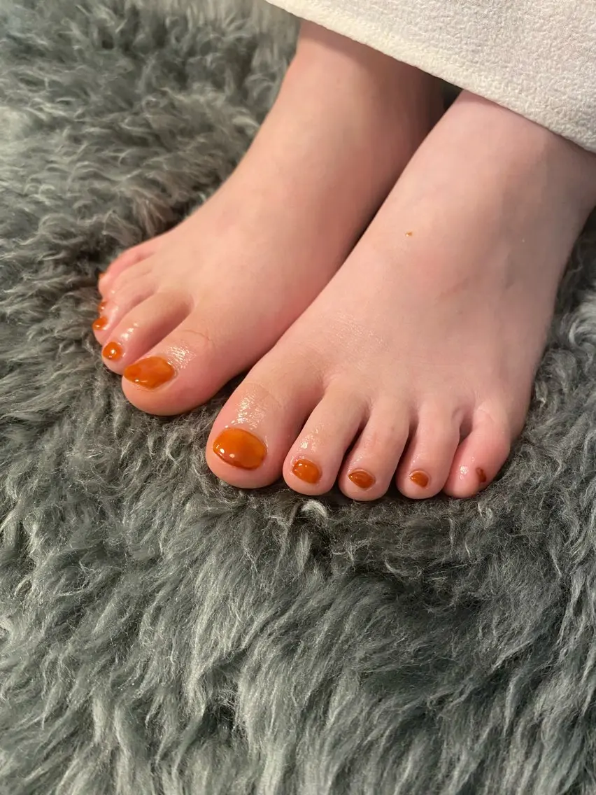 【オフ無し】フット🦶ワンカラー🫧の写真