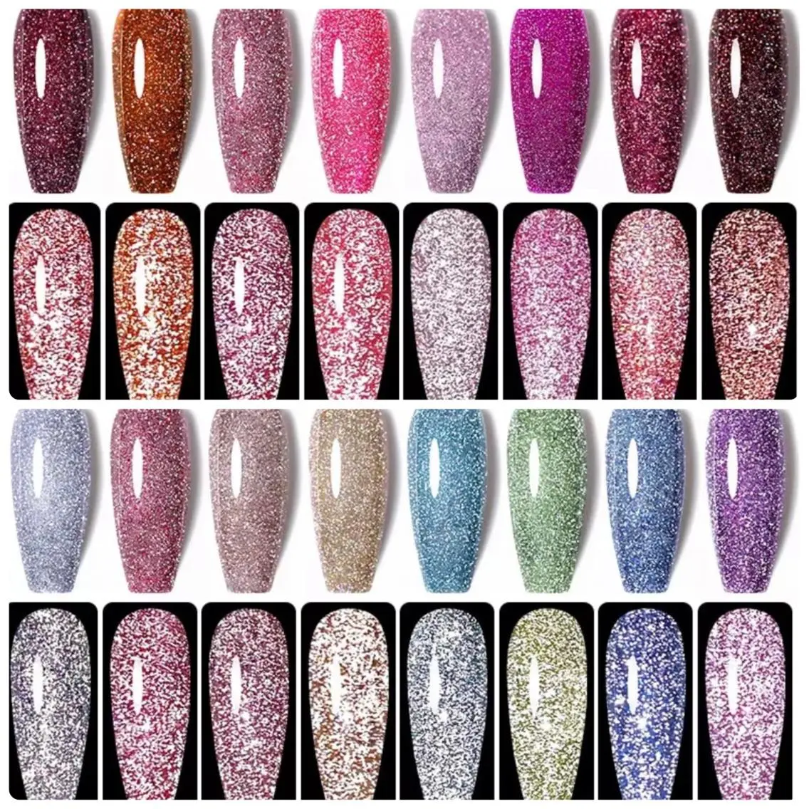 ネイル フラッシュネイル キラキラネイル Mari 🎀のネイルデザイン