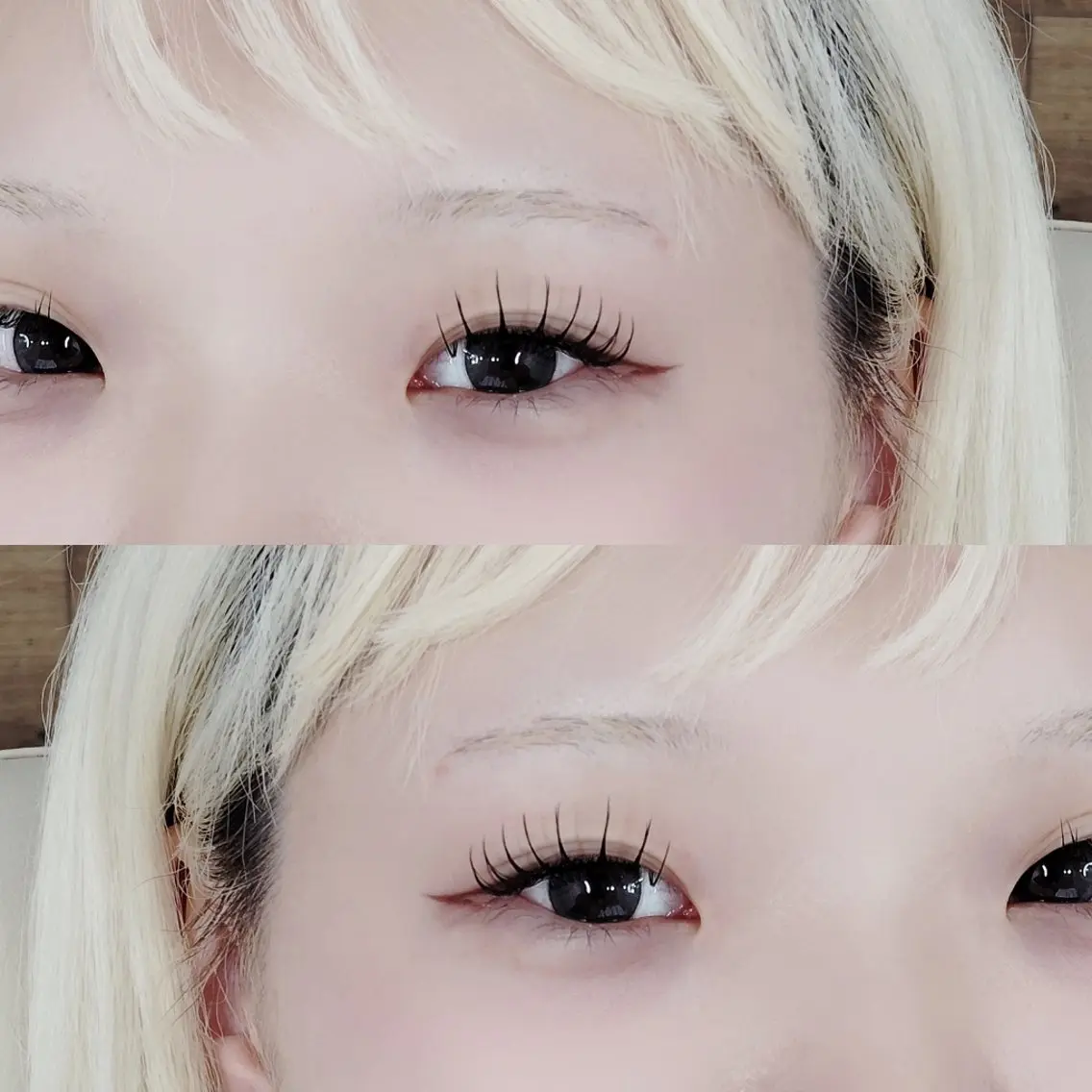 マツエク・マツパ フラットラッシュ THE BALM🐱 TAKI★のマツエク・マツパデザイン