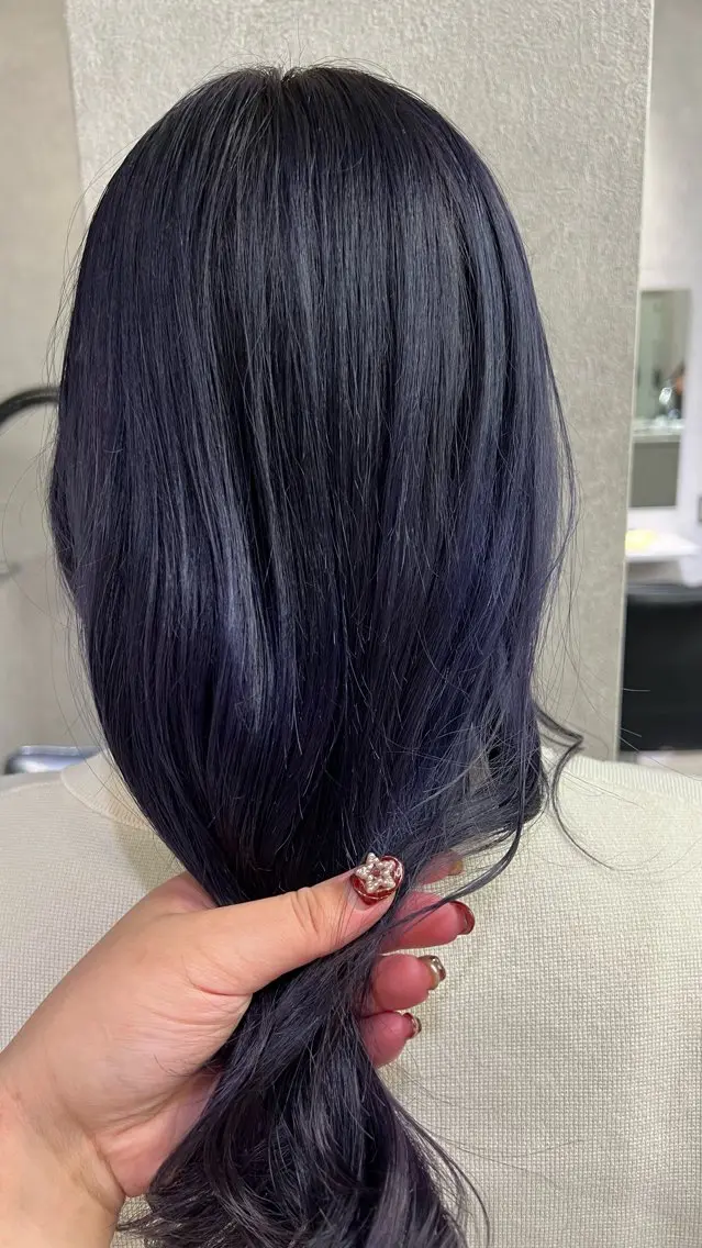 セミロング ヘアカラー SOL／ あづき⭐️のヘアスタイル