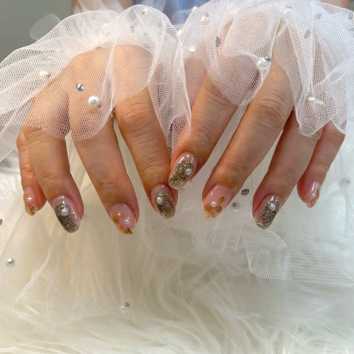 ネイル ぷっくりネイル ハンドネイル SHINE nail salonのネイルデザイン