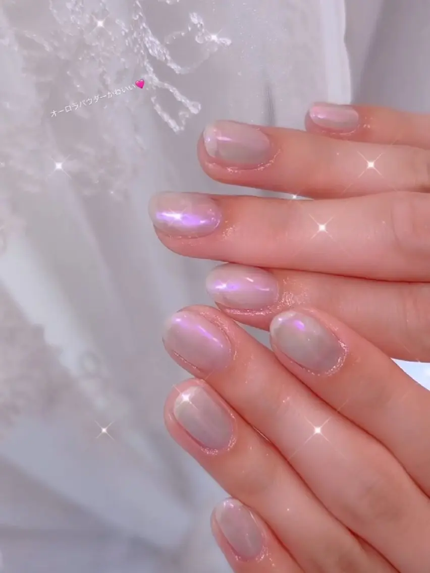 ネイル 長さ出し ジェルネイル 韓国ネイル マグネットネイル ニュアンスネイル I LOVE ME NAIL.｡.:*♡のネイルデザイン