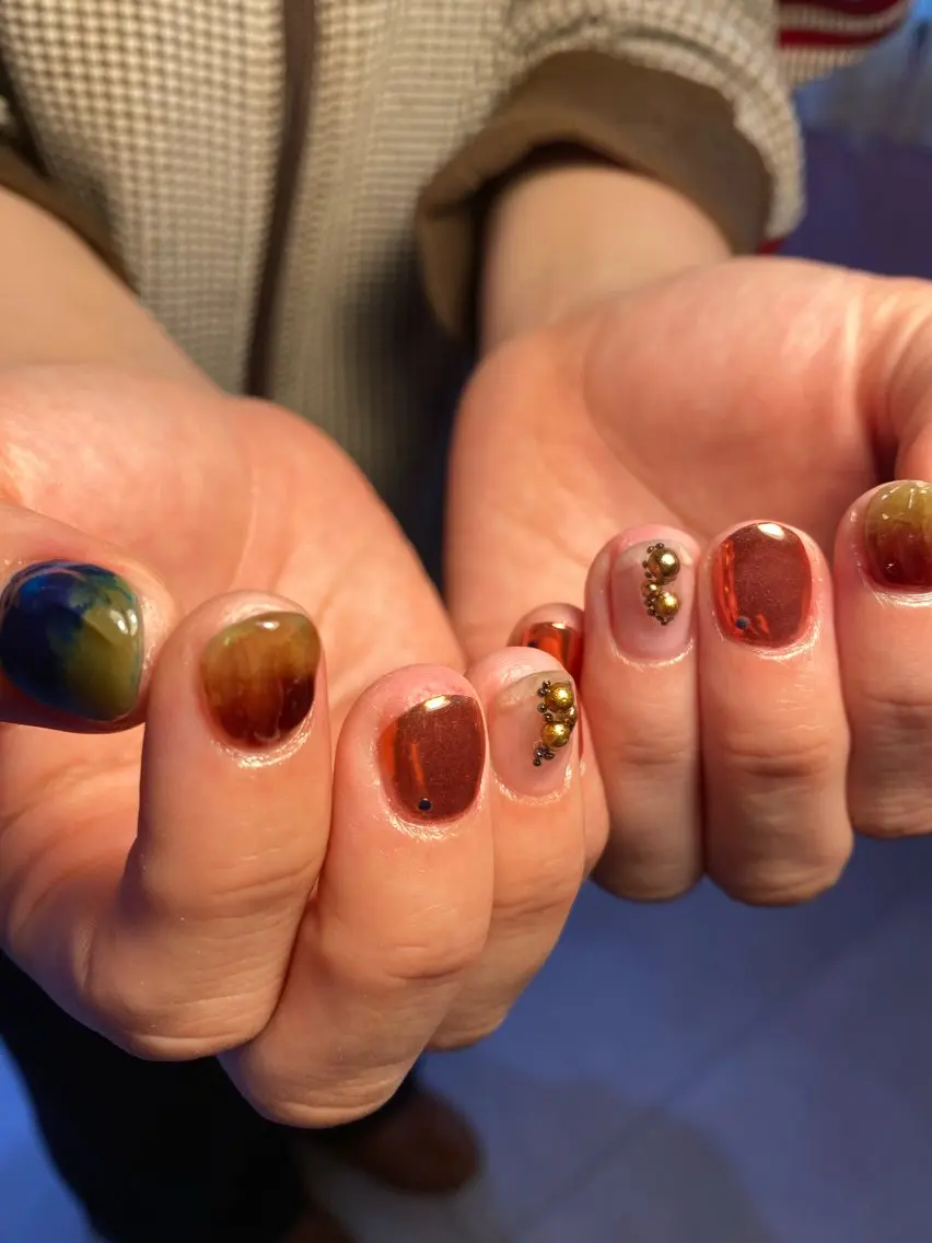 ネイル oichan 𖦹°‧のネイルデザイン