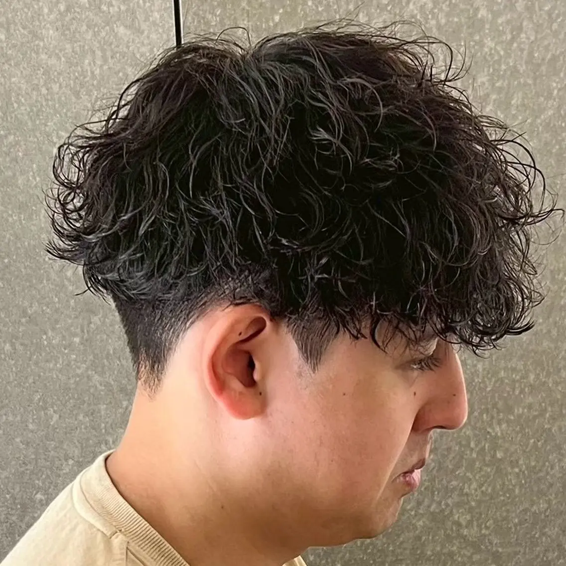 パーマ メンズ 【束感セット】 あおいのヘアスタイル