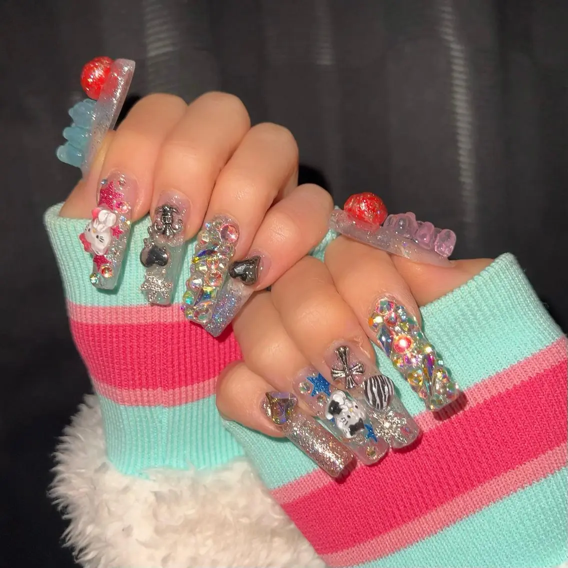 ネイル ハンドネイル 【Yappy🌈】 💖P-tanaのネイルデザイン