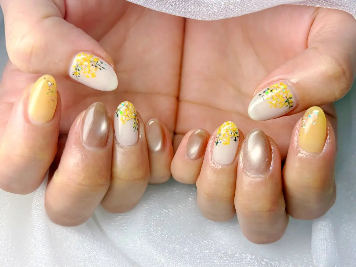 ネイル ハンドネイル Queennail 北堀江Yumiのネイルデザイン