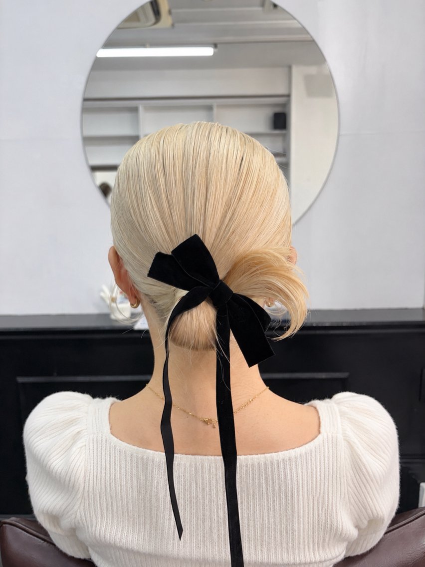 ヘアアレンジ ヘアセット 横浜/✨️透明感 カラー✨️/美優のヘアスタイル